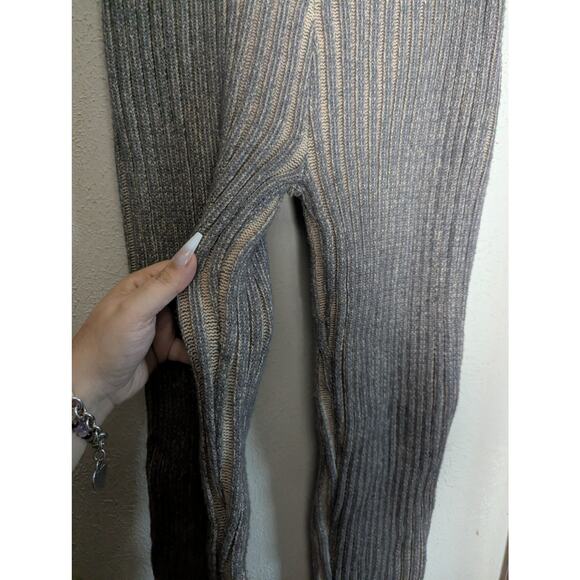 Cottage Boho granola sweater pants knit fringe tassel hippie hippy M Festival - Picture 3 of 4